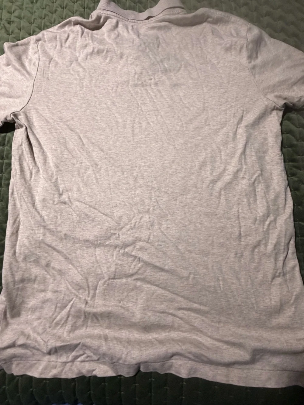 Polo Ralph Lauren gray short sleeve polo shirt size large